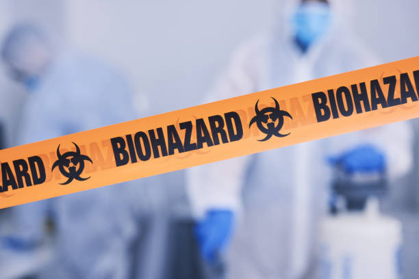 Professional Biohazard technician working in Norwell, MA